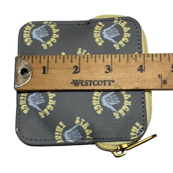 Funko Stranger Things Zippered Coin Purse Bag Wallet 4"×4" - Picture 5 of 5